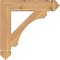 Ekena Millwork Legacy Arts & Crafts Smooth Bracket, Western Red Cedar, 3 1/2"W x 20"D x 20"H BKT04X20X20LEC03SWR - alternate 3